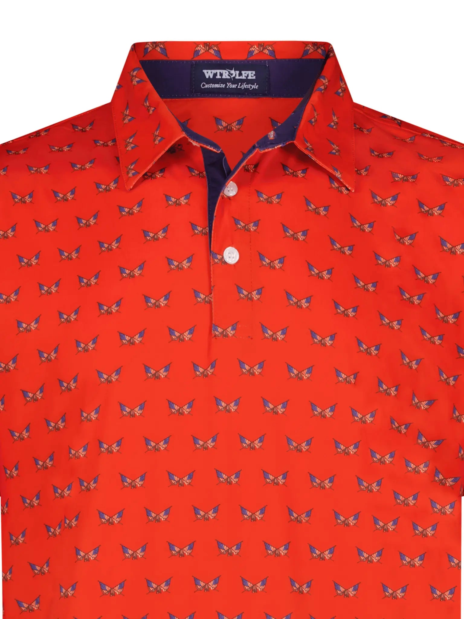 Independence Performacne Polo White Water Life