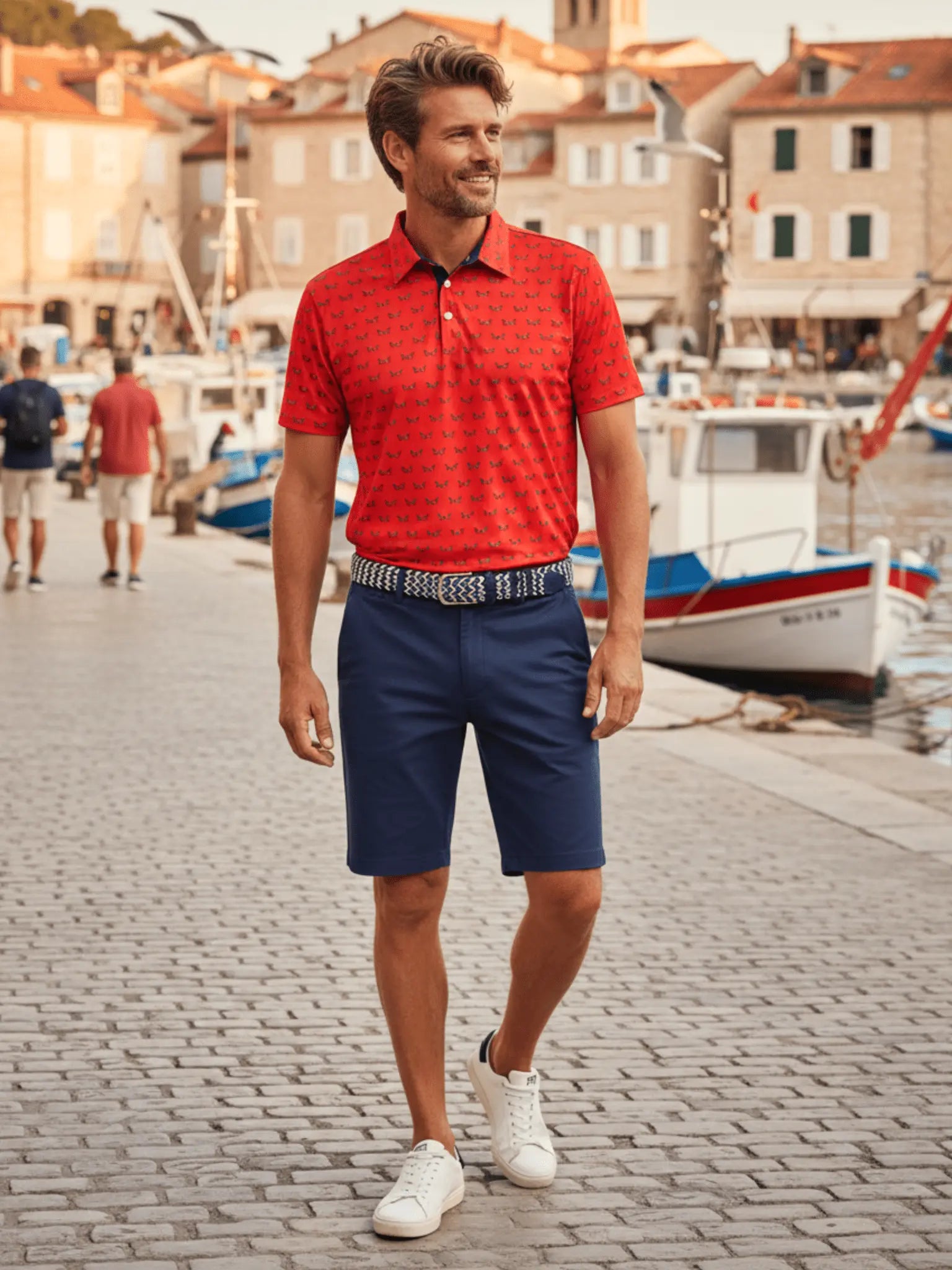 Independence Performacne Polo White Water Life