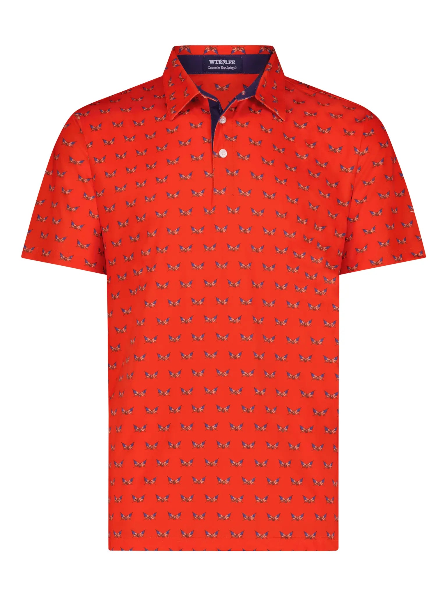 Independence Performacne Polo White Water Life