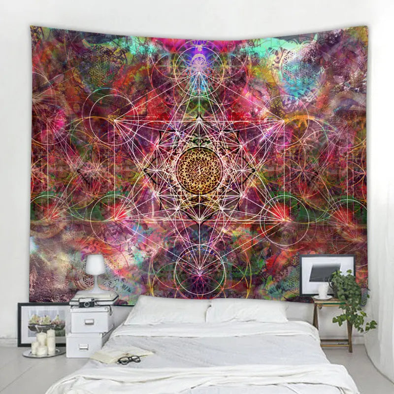 Individualized theme background cloth ins hanging cloth Any Means Necessary Clothing