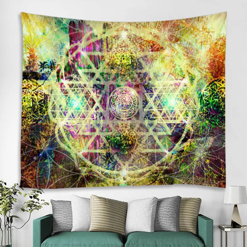 Individualized theme background cloth ins hanging cloth - Blade & Thread