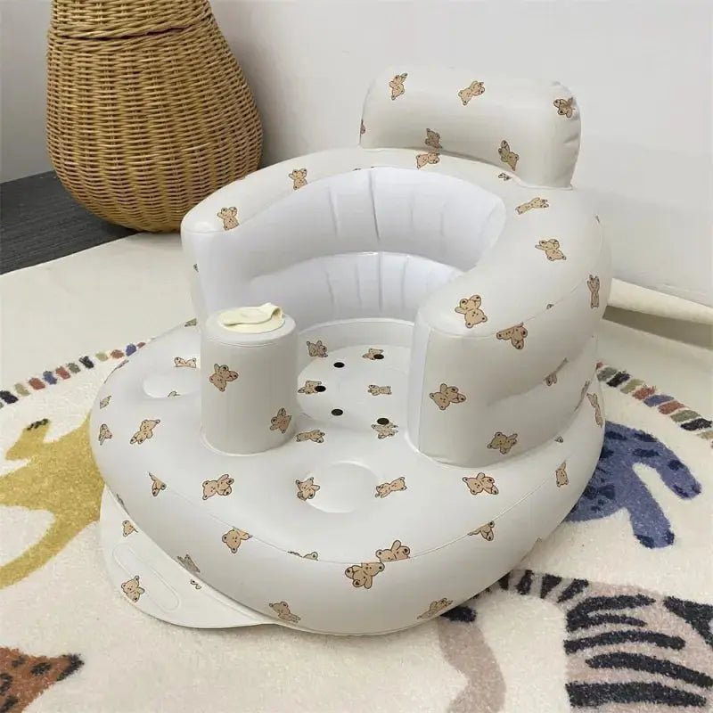 Inflatable Baby Chair for Dining & Bath - Blade & Thread