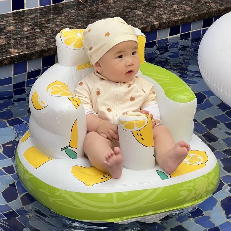 Inflatable Baby Chair for Dining & Bath - Blade & Thread