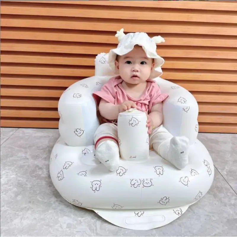 Inflatable Baby Chair for Dining & Bath - Blade & Thread