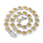 Inlaid Zircon Rock Sugar Necklace Trendy Personality Necklace nowadaysfashion