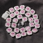 Inlaid Zircon Rock Sugar Necklace Trendy Personality Necklace nowadaysfashion