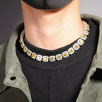Inlaid Zircon Rock Sugar Necklace Trendy Personality Necklace nowadaysfashion