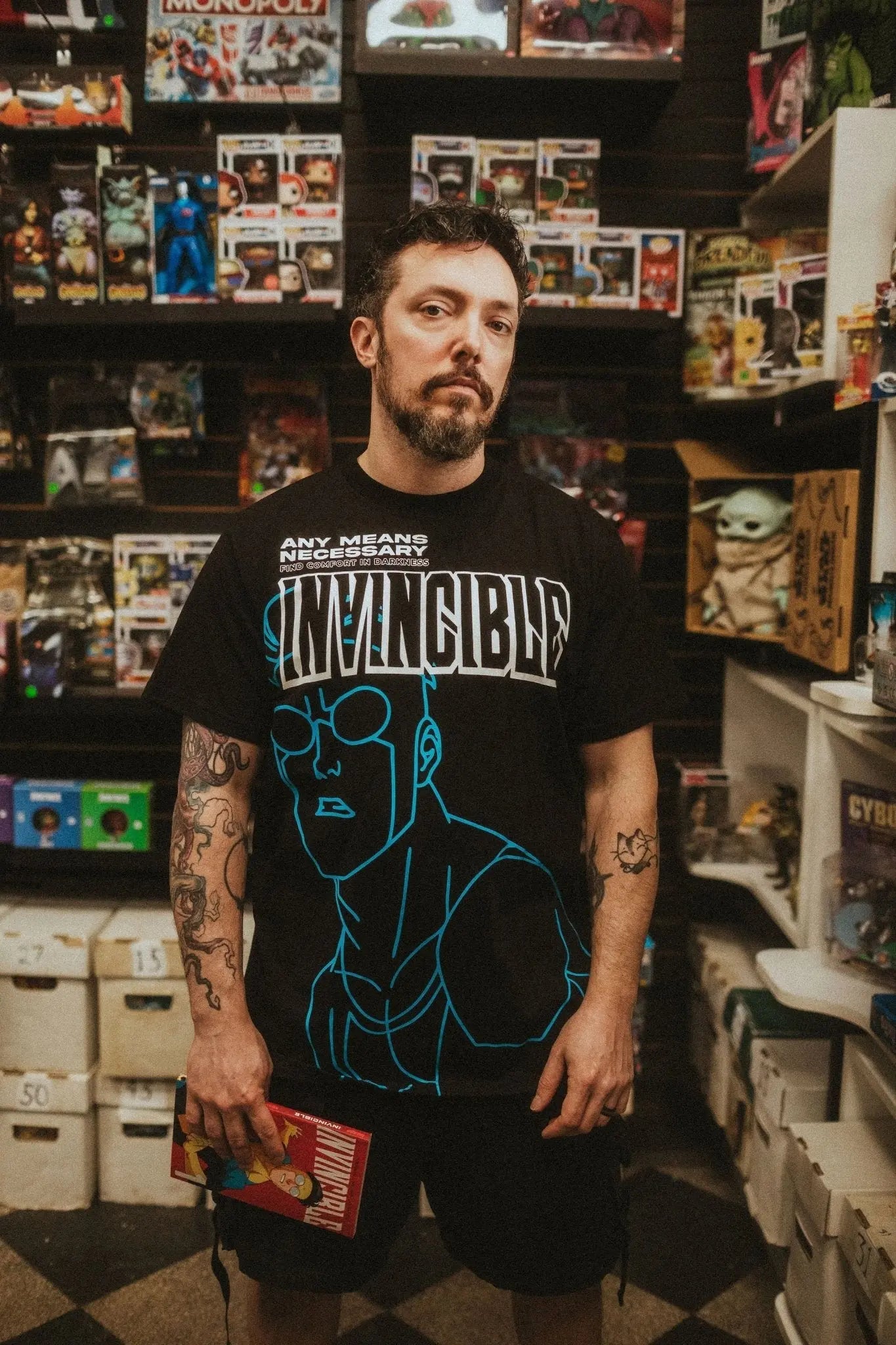 Invincible Line Art Series T-Shirt - Blade & Thread