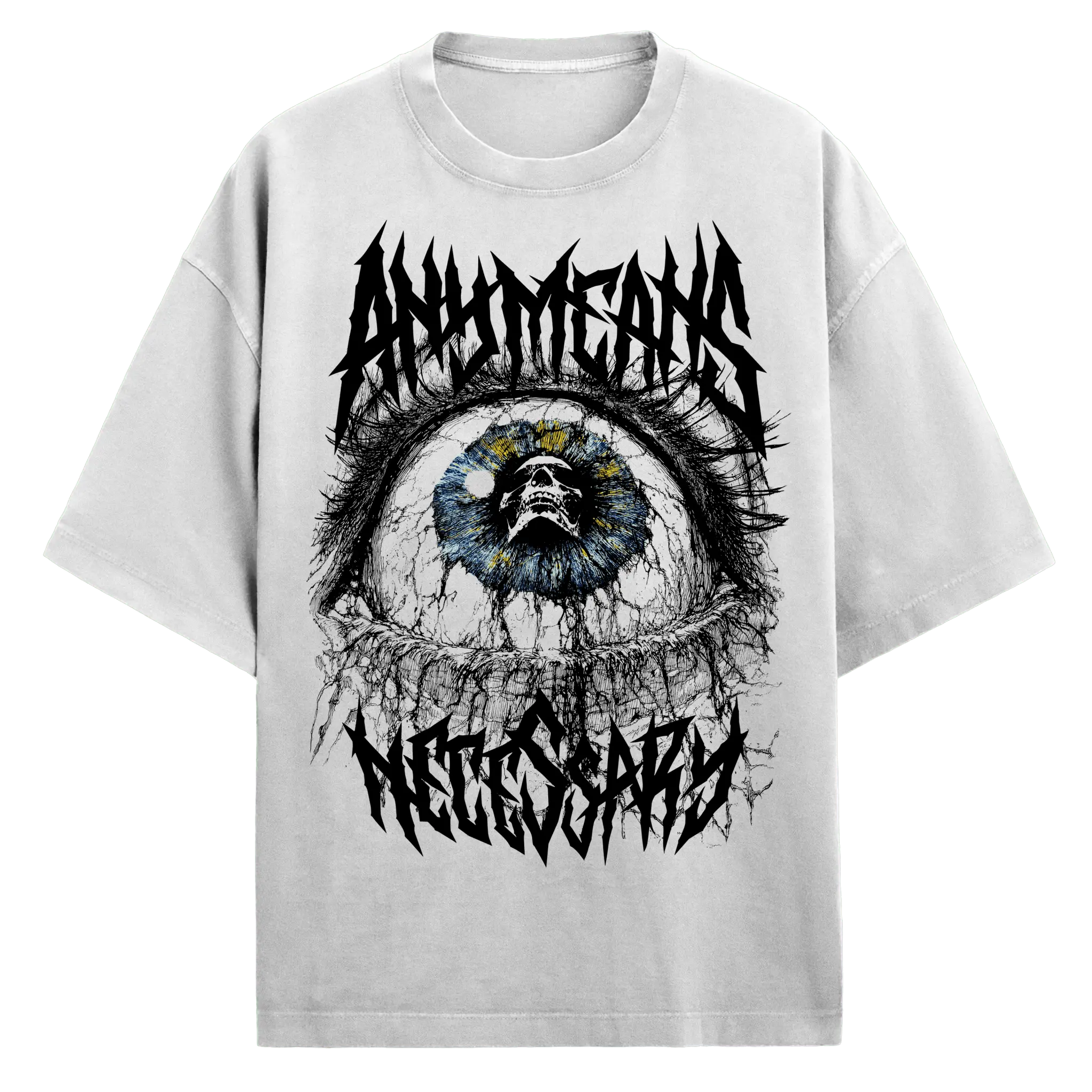 Iris T-Shirt White Any Means Necessary Clothing