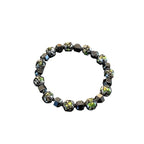 Irregular black gallstone stitching bracelet nowadaysfashion