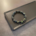 Irregular black gallstone stitching bracelet nowadaysfashion