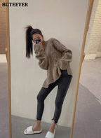 Irregular Ripped Holes Women Pencil Denim Jeans Stylish High Waist Stretched nowadaysfashion