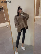Irregular Ripped Holes Women Pencil Denim Jeans Stylish High Waist Stretched nowadaysfashion