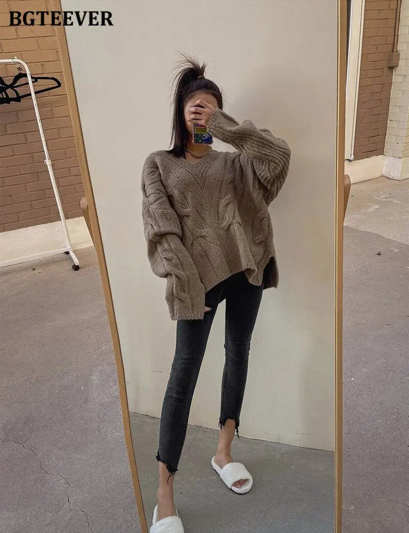 Irregular Ripped Holes Women Pencil Denim Jeans Stylish High Waist Stretched nowadaysfashion