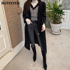 Irregular Ripped Holes Women Pencil Denim Jeans Stylish High Waist Stretched nowadaysfashion