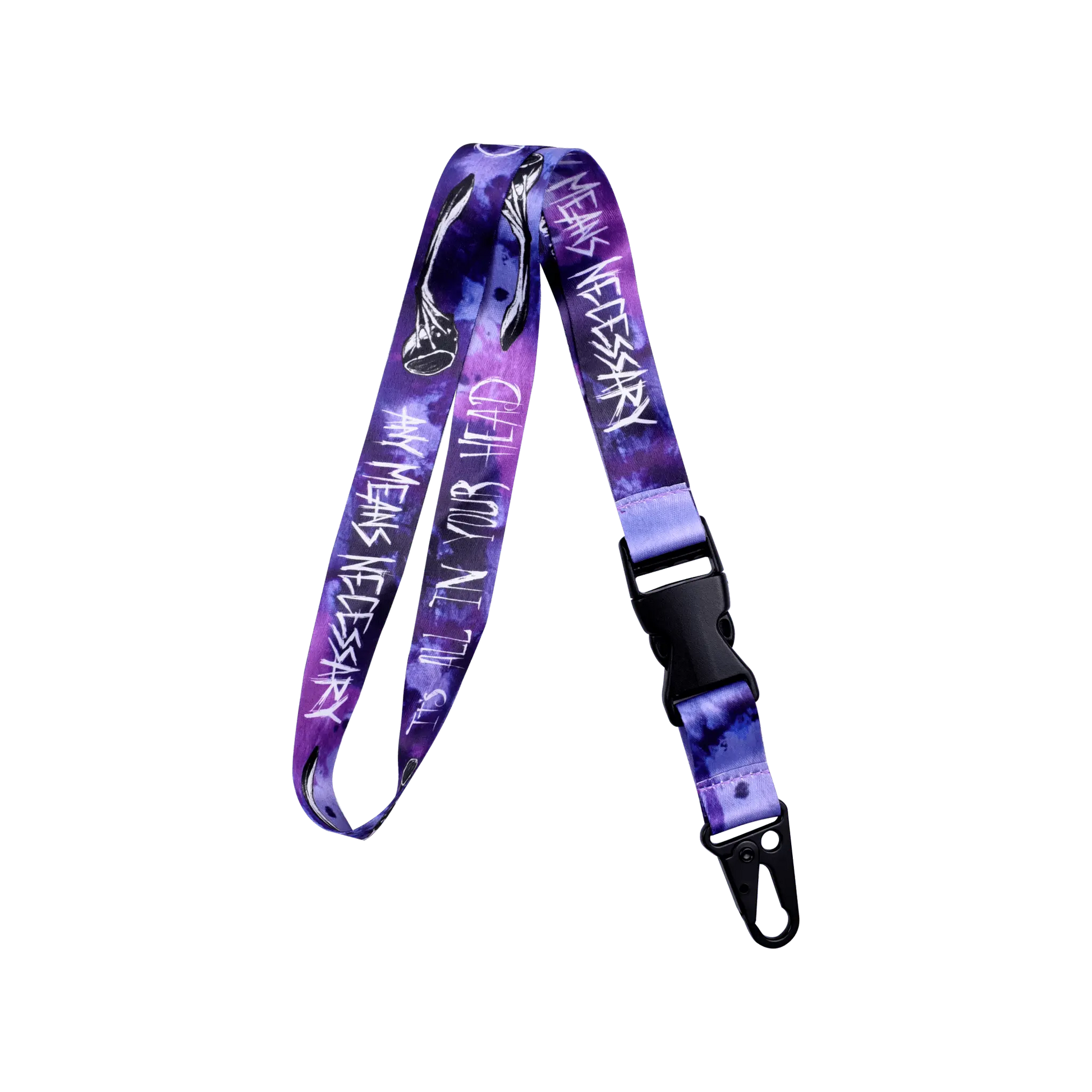 It's All In Your Head Lanyard Purple - Blade & Thread