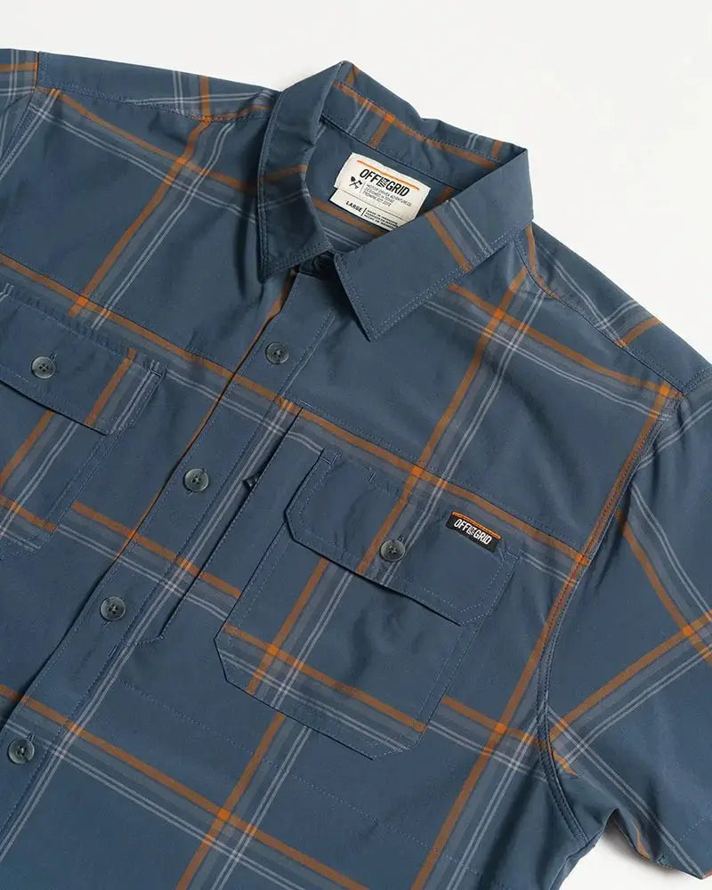 Jack Knife SS Shirt - Dk Gray Blue Off The Grid Surplus