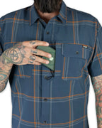 Jack Knife SS Shirt - Dk Gray Blue Off The Grid Surplus