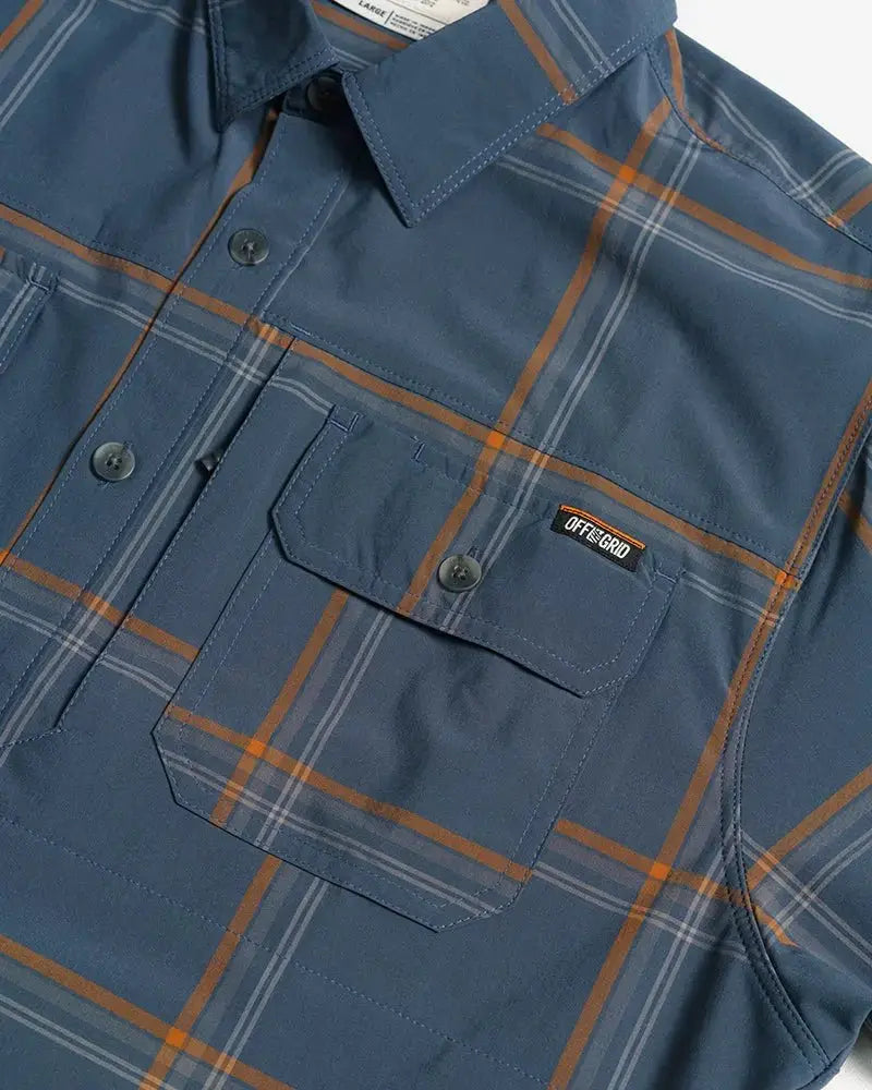 Jack Knife SS Shirt - Dk Gray Blue Off The Grid Surplus