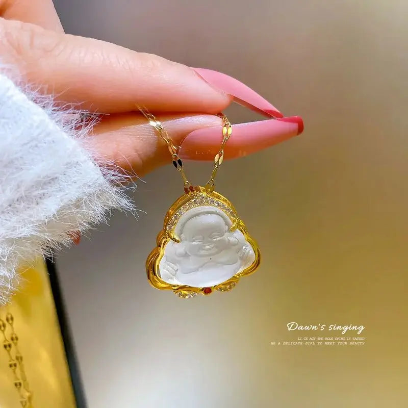 Jade Buddha Pendant nowadaysfashion