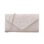 Japanese clutch pleated diamond crossbody bag nowadaysfashion