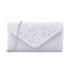 Japanese clutch pleated diamond crossbody bag nowadaysfashion