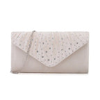 Japanese clutch pleated diamond crossbody bag nowadaysfashion