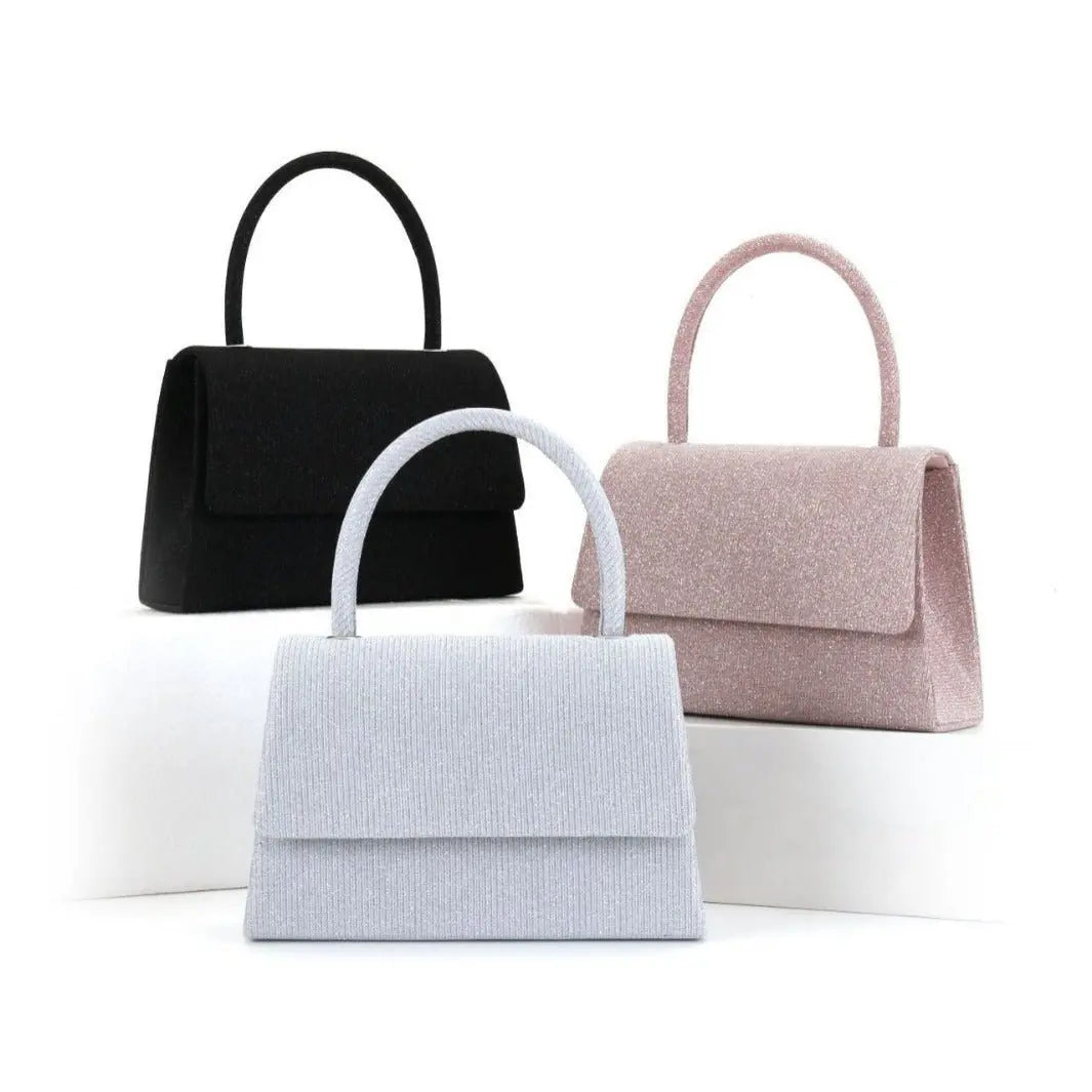 Japanese style simple hand-held party evening makeup bag - Blade & Thread