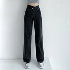 Jeans Women Wide Leg Pants Mom Femme High Waist Woman Trousers nowadaysfashion
