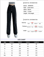 Jeans Women Wide Leg Pants Mom Femme High Waist Woman Trousers nowadaysfashion