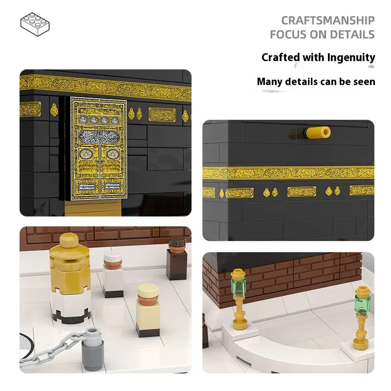 Kaaba Building Blocks Educational Toy - Blade & Thread