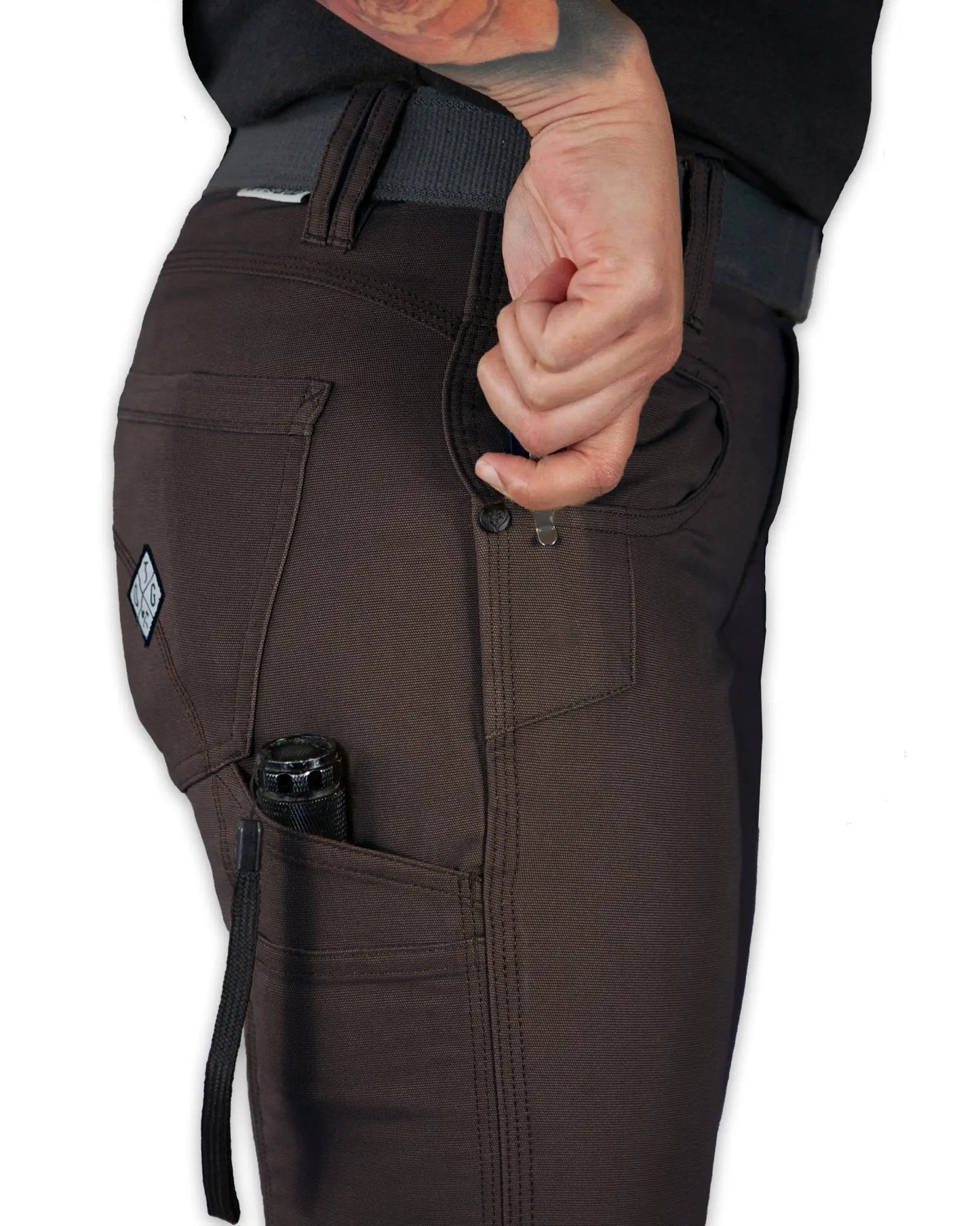 Kestral Women's Pant - Dark Brown - Blade & Thread