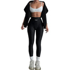 Knitted High Waist Skinny Shark Pants nowadaysfashion