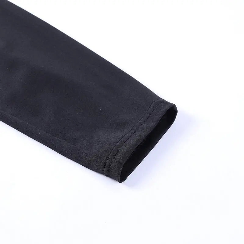 Knitted High Waist Skinny Shark Pants - Blade & Thread