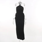 Knitted Long Sleeve Slim Mini Fairycore Slash Neck Dress nowadaysfashion