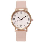 Korean-style, stylish, simple leather strap watches. nowadaysfashion