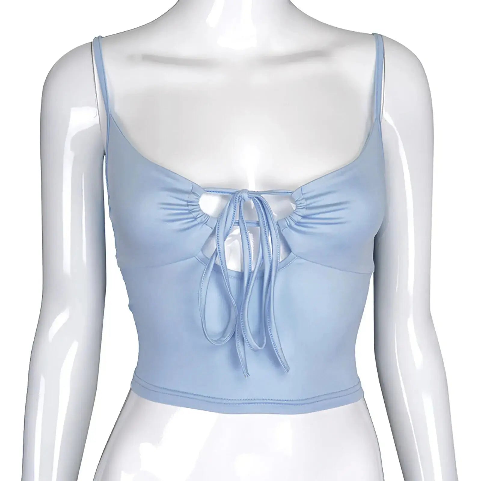 Lace-up Camisole Y2k Hollow Out Crop Top Summer nowadaysfashion