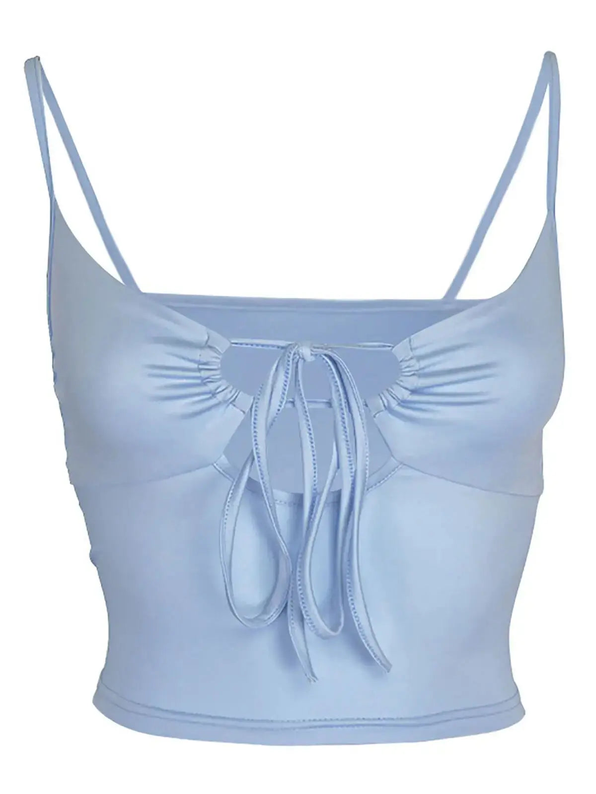 Lace-up Camisole Y2k Hollow Out Crop Top Summer - Blade & Thread