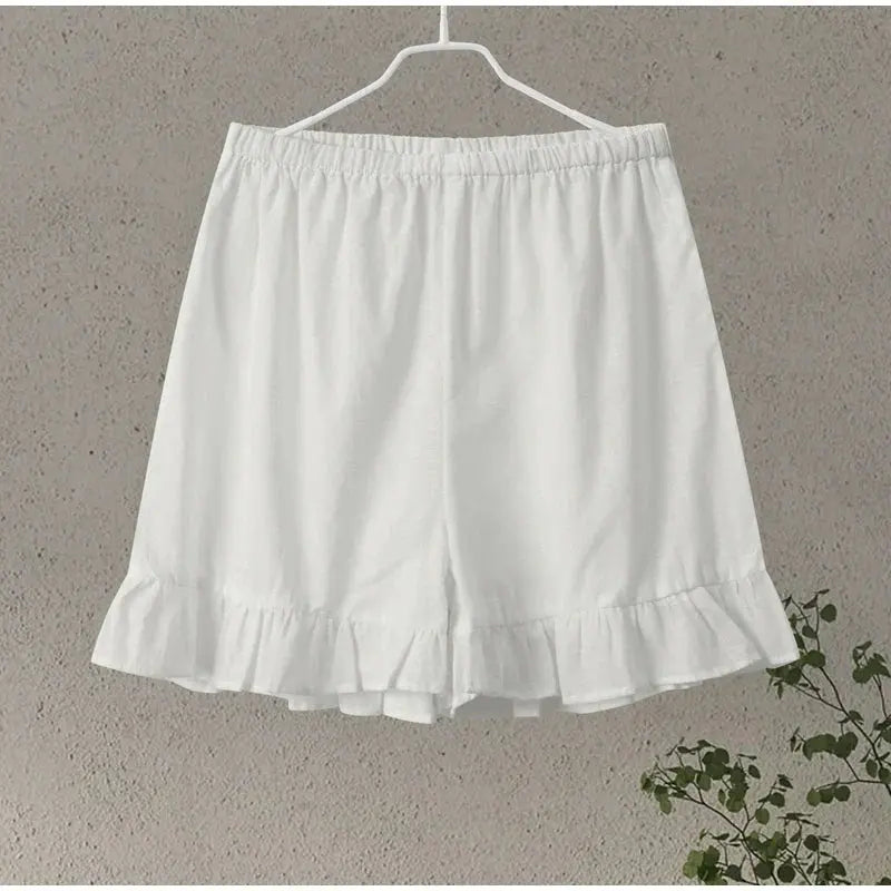 Lace Up Doll Collar Shirt Skirt Sets Short Puff Sleeve Top Suit Pleat Mini Skirts - Blade & Thread