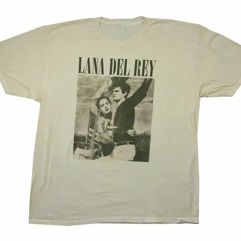 Lana Del Rey Ldr Sailing Tan T Shirt Cotton Tee Vintage Shirt nowadaysfashion