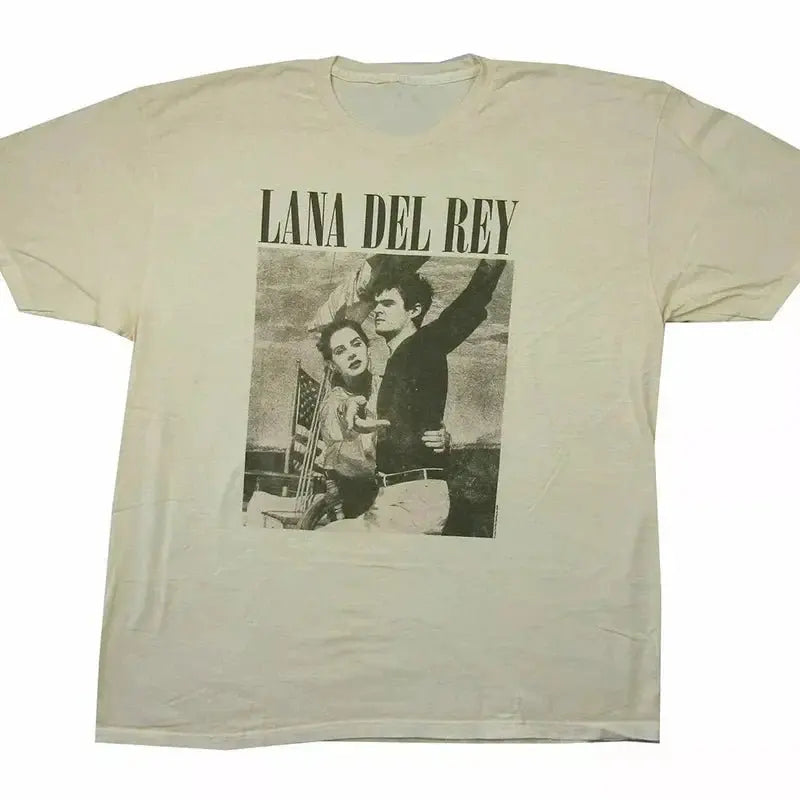 Lana Del Rey Ldr Sailing Tan T Shirt Cotton Tee Vintage Shirt - Blade & Thread