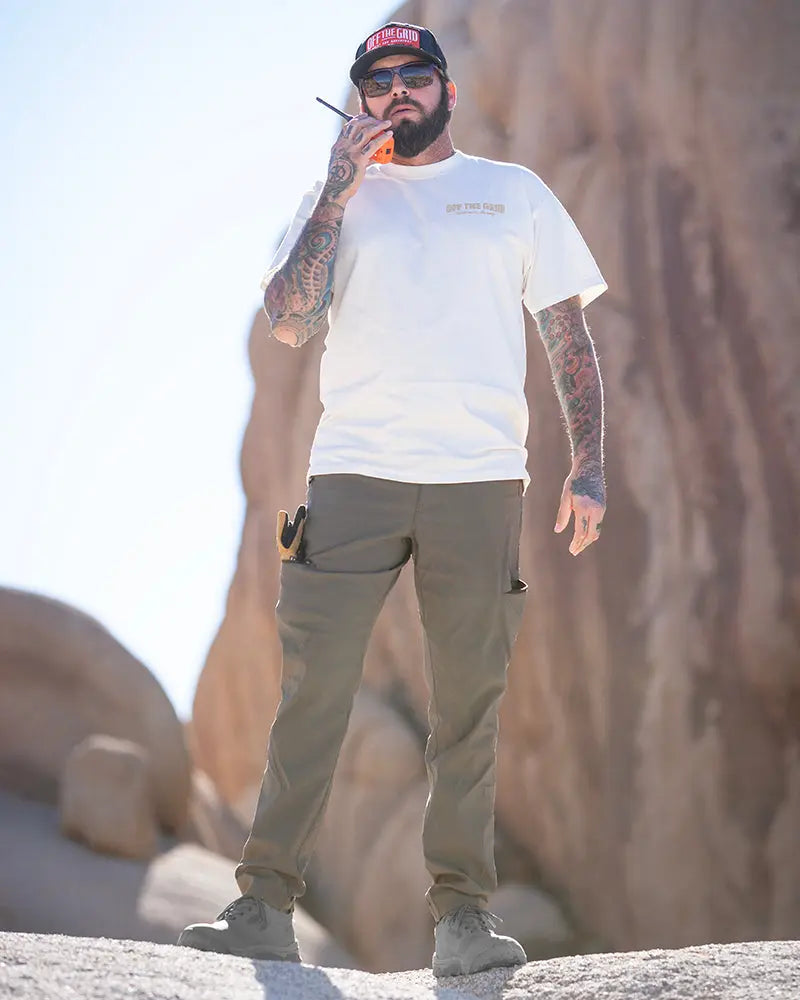 Lancer Taper Fit Pant - Beluga Brown Off The Grid Surplus