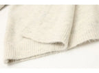 lantern sleeve cardigan Winter Solid Cashmere Casual Fashion Winter Knit sweaters nowadaysfashion