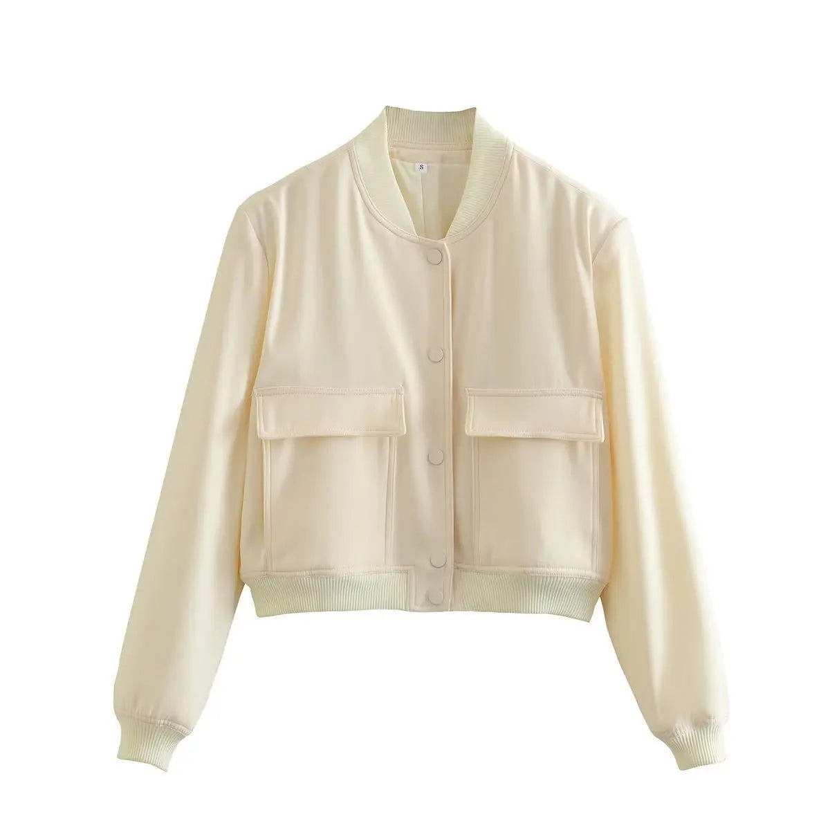 Large pocket short jacket nowadaysfashion