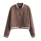 Large pocket short jacket nowadaysfashion
