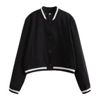 Large pocket short jacket nowadaysfashion