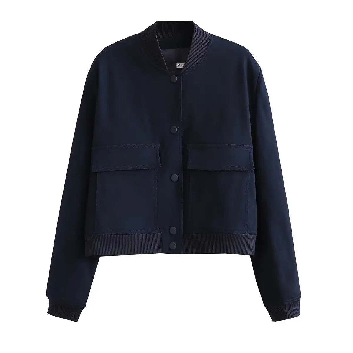 Large pocket short jacket nowadaysfashion