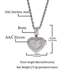 Large Size Heart Shape Custom Photo Locket Frame Pendant love necklaces for her nowadaysfashion