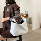 Large Tote Winter Plush Bags For Women Fashion 2021 Furry Shoulder nowadaysfashion
