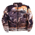 Last Stand Puffer Jacket Any Means Necessary Clothing